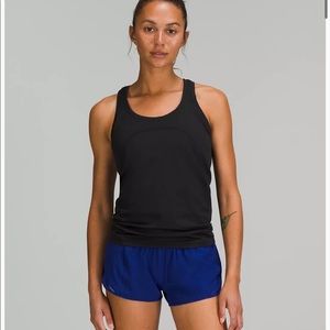Women’s size 8 black Lululemon Swiftly tech racer back tank 2.0